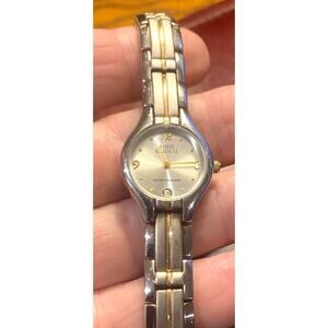 Anne Klein II Ladies 20mm Two Tone Watch, Date Window